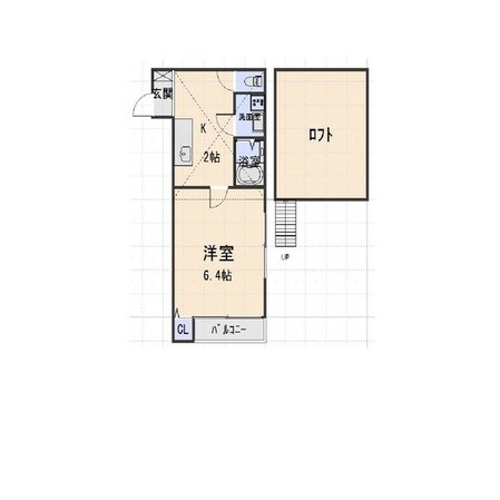 大江駅 徒歩7分 1階の物件間取画像